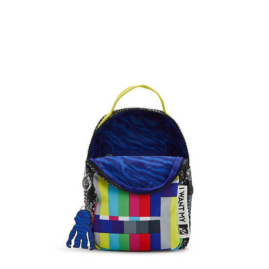 Kipling Alber MTV 3-in-1 Convertible Mini Bag Ryggsekk Multicolor | NO 1677AH